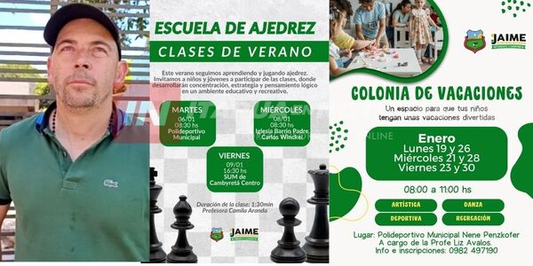 MUNICIPALIDAD DE CAMBYRETÁ IMPULSA PROGRAMAS DE VERANO