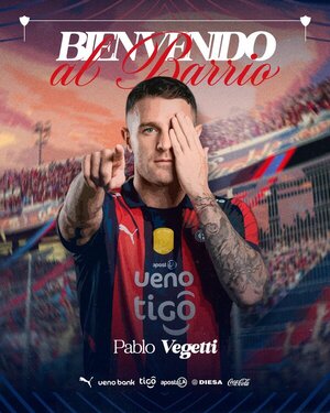 Popular / Vegetti, fichaje estrella del Ciclón y del fútbol paraguayo