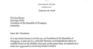 Diario HOY | Trump invita a Peña a participar del Consejo de Paz para Gaza