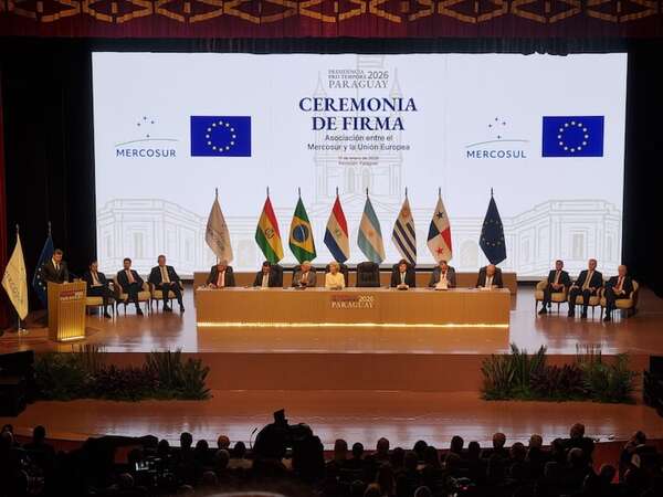 Mercosur y Unión Europea firman acuerdo comercial tras décadas de negociación  - Economía - ABC Color