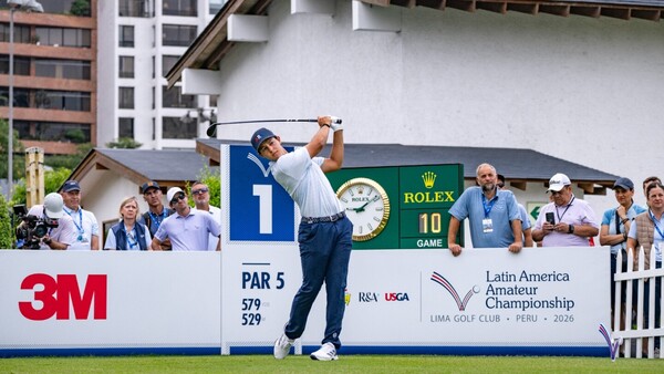 Erich Fortlage busca la consagración en el Latinoamericano de golf