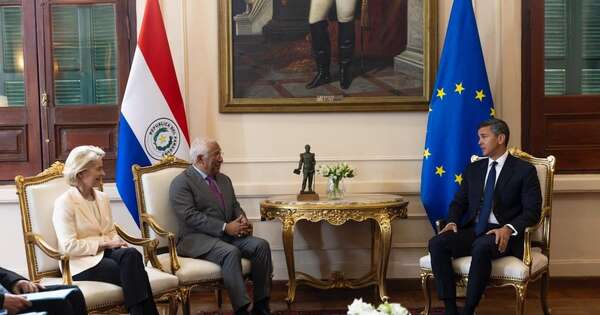 La Nación / Peña recibe a líderes europeos y marca una nueva etapa en el vínculo UE–Mercosur