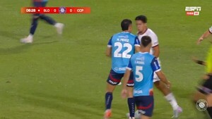 La acción que derivó en la tempranera expulsión de Matías Pérez