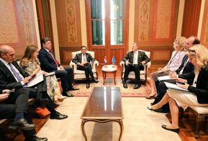 Canciller Ramírez se reúne con el comisario de Comercio de la UE en Asunción - Mundo - ABC Color