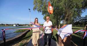 La Nación / Club Náutico Puerta del Lago inaugura nueva costanera y mejora su infraestructura