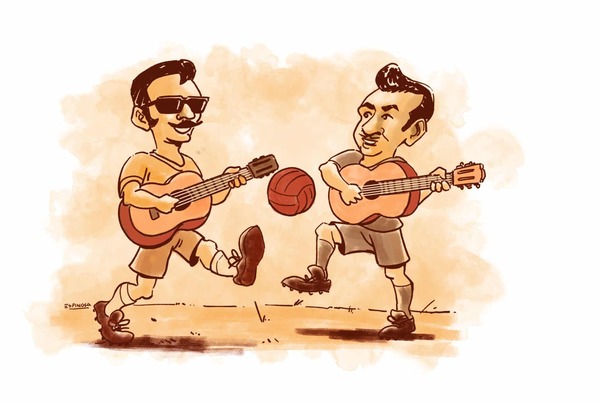 El día que Quemil Yambay y Paraná jugaron al fútbol