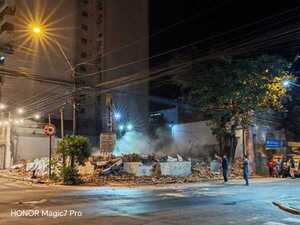 Cultura iniciará acciones administrativas por demolición no autorizada en el Centro Histórico de Asunción