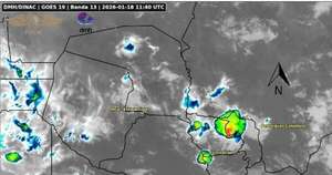 La Nación / Emiten aviso especial por probable tiempo severo para Asunción y nueve departamentos