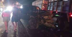 La Nación / Trágico accidente en la circunvalación de Paraguarí deja una mujer fallecida y varios heridos