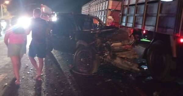 La Nación / Trágico accidente en la circunvalación de Paraguarí deja una mujer fallecida y varios heridos