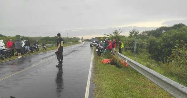 La Nación / Carapeguá: joven motociclista murió tras se embestida y abandonada