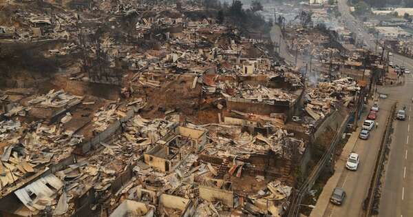 La Nación / Incendios forestales: 50.000 evacuados