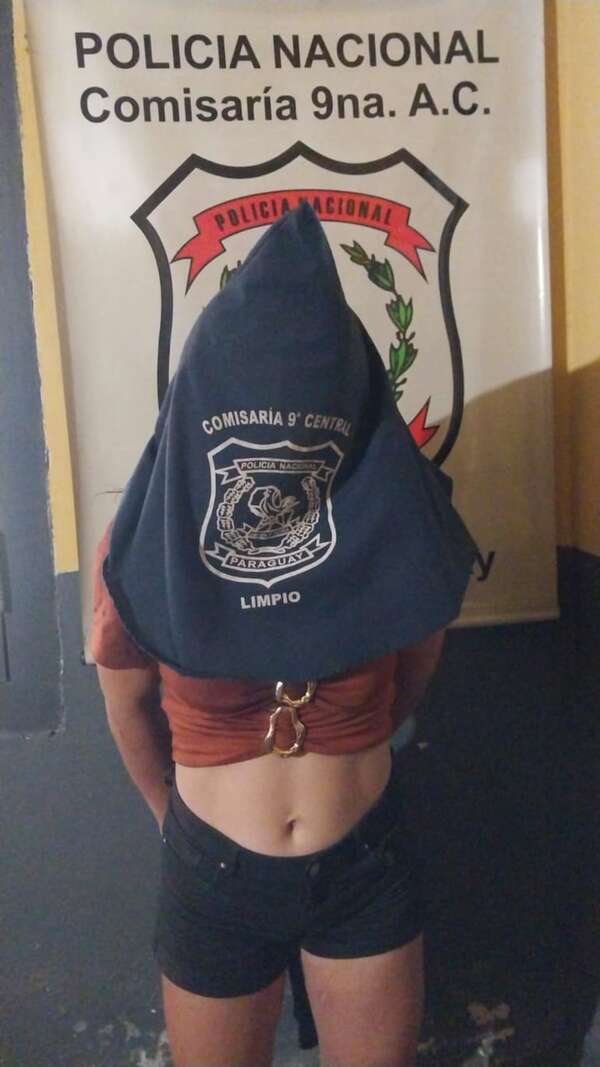 Accidente en Limpio termina con agresión a policías y una mujer detenida - Policiales - ABC Color