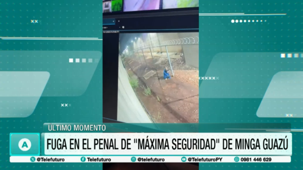 Nueva fuga en el penal de ''máxima seguridad'' de Minga Guazú