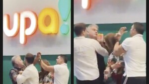 Nenecho Rodríguez, casi a los tongos en San Bernardino