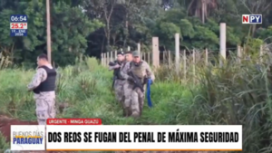 ¿Penal de máxima seguridad? Así se fugaron dos peligrosos reos