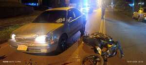 Accidente de tránsito dejó un herido y daños materiales en Cambyretá