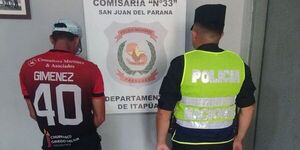 POLICÍA DETIENE A SUJETO CON ORDEN DE CAPTURA EN SAN JUAN DEL PNÁ.