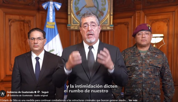 El Gobierno de Guatemala decreta Estado de Sitio para combatir el “terrorismo de las pandillas”