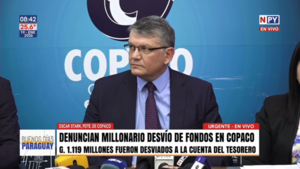 COPACO denuncia desvío de más de Gs. 1.100 millones a cuentas personales de funcionarios