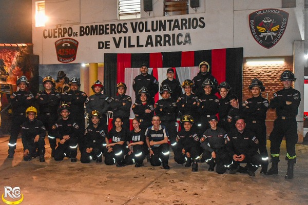 BOMBEROS NEGRO DE VILLARRICA ESPERAN REGRESO DEL MÓVIL DE PRIMERA SALIDA ESTA SEMANA