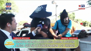 Adulto mayor muere tras accidente en Luque, conductor pide perdón