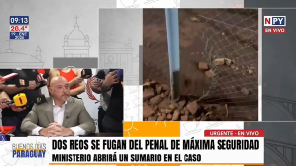 ¿Reos se fugaron por error humano o del sistema? Esto dicen desde el Ministerio de Justicia