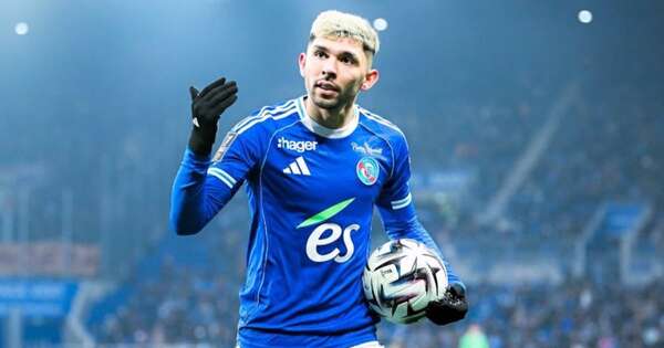 La Nación / Julio Enciso fue clave en Racing