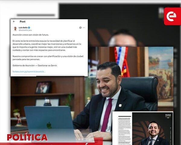 Luis Bello habló de planificación urbana y visión de ciudad para Asunción 2037 - Canal-E