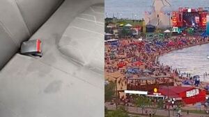 Arena, agua y olor: el calvario de los conductores en Encarnación