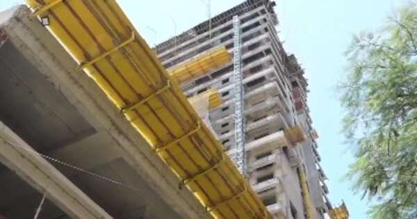 Diario HOY | Joven obrero murió tras caer del piso 22 de un edificio en construcción en Villa Morra