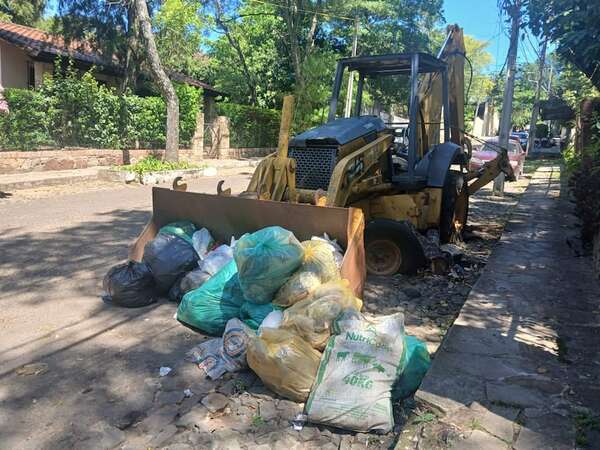 Hoy tampoco se recolectaron los residuos y San Bernardino parece un basural - Nacionales - ABC Color