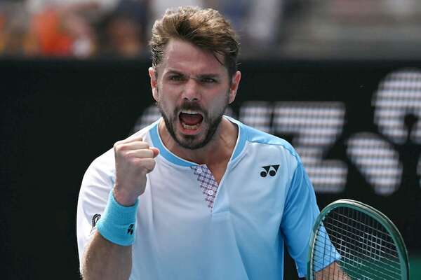 Wawrinka, de 40 años, debuta con triunfo en su último Abierto de Australia - Tenis - ABC Color