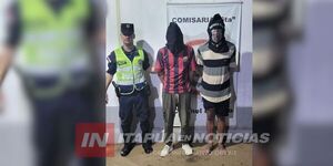 APREHENDEN A DOS HERMANOS POR SUPUESTO ASALTO A SU PROPIA CUÑADA