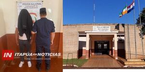 FUE A REALIZAR UNA DENUNCIA Y TERMINÓ DETENIDO