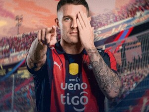 Pablo Vegetti llegará a mitad de semana y firmará por tres años con Cerro Porteño