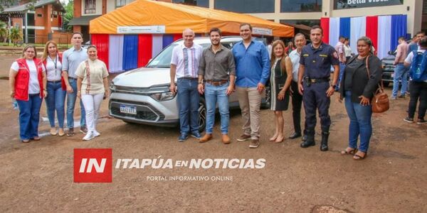 SAN JUAN DEL PARANÁ RECIBE MÓVIL PARA FORTALECER ATENCIÓN A LA NIÑEZ