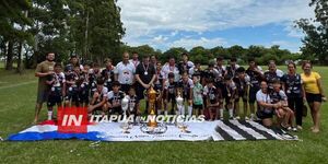 CARMEN DEL PARANÁ CELEBRA EL ÉXITO DE LA COPA AGRUFITO INTERNACIONAL