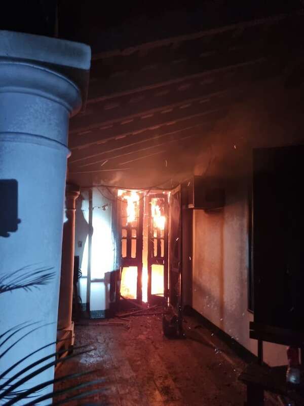 Video: incendio en San Bernardino deja una víctima fatal - Policiales - ABC Color