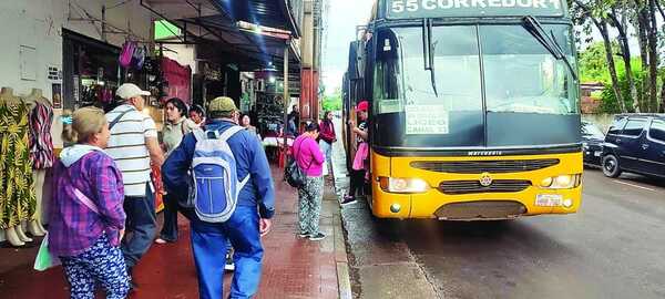 Encarnación: Pasaje gratis para mayores de 65 años