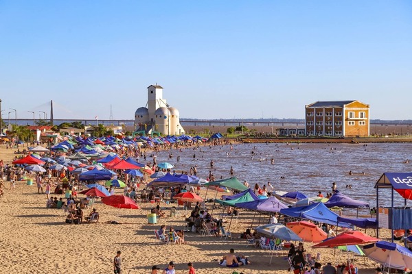 Playa San José, epicentro del verano en Encarnación