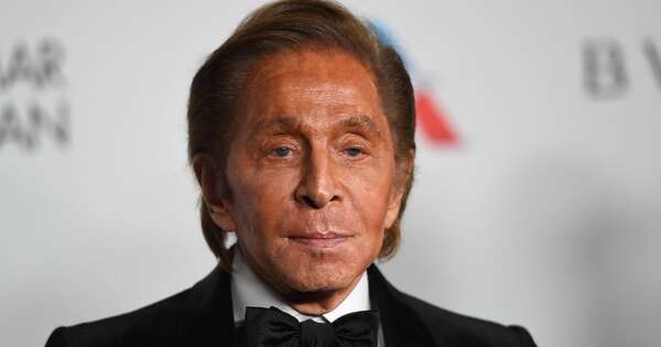 La Nación / Adiós a Valentino, creador del icónico rojo que lleva su nombre