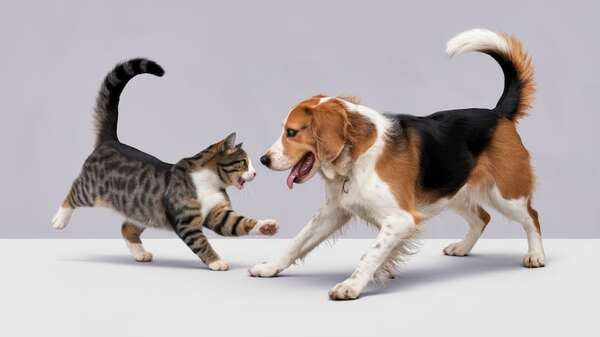 Por qué tener un perro y un gato juntos mejora la salud mental de sus dueños - Mascotas - ABC Color