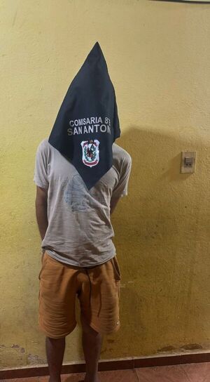 Aprehenden a hombre con dosis de crack tras disturbios en el barrio San Antonio - Concepción al Día