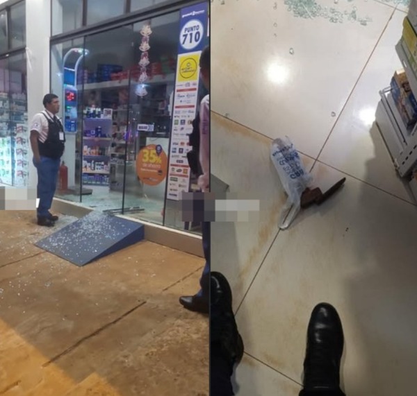 Roban medicamentos de alto valor en asalto a farmacia de Ciudad del Este