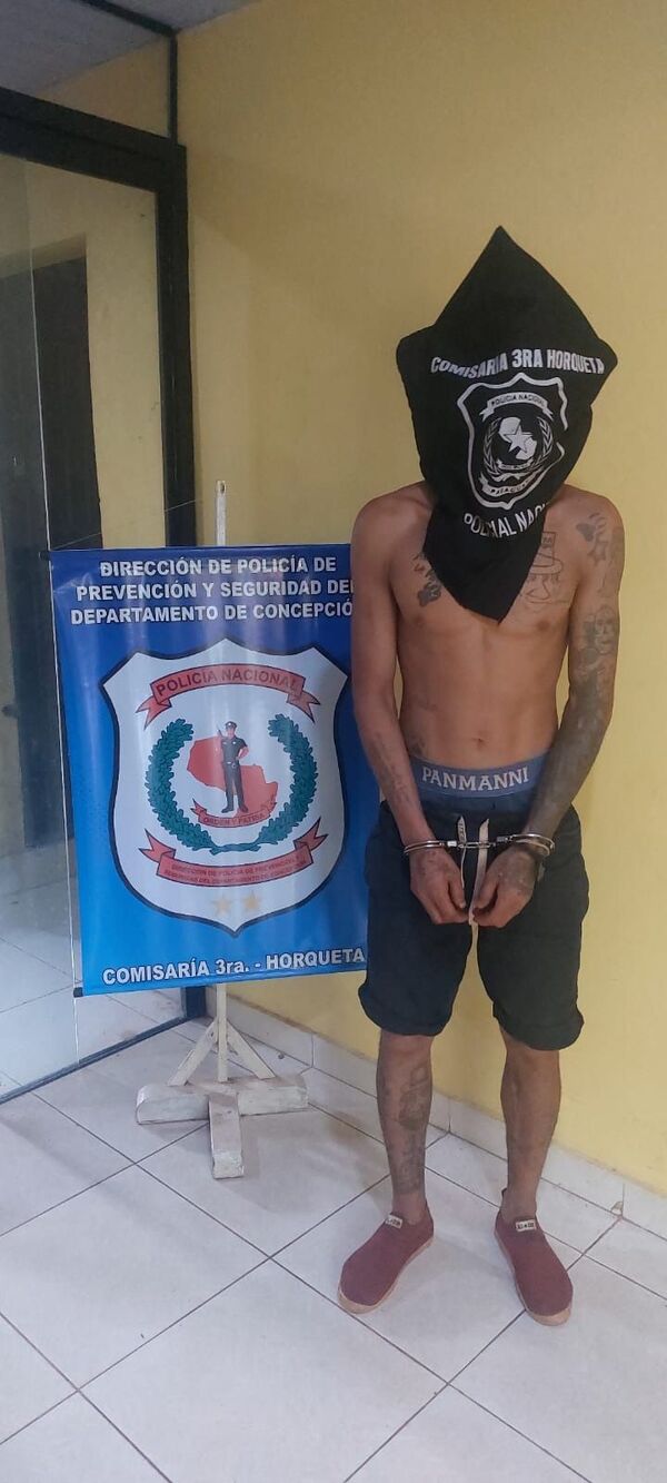 Accidente entre motocicletas deja un herido y un detenido en Horqueta - Concepción al Día