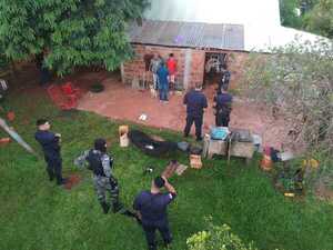 Allanamiento en Jesús de Tavarangüé por supuesto hurto agravado