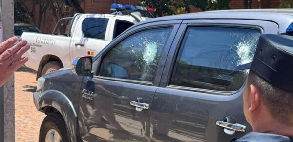 Reportan tiroteo contra camioneta blindada en Asunción