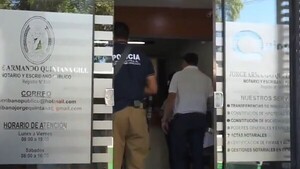 Escribanía es allanada tras denuncias de estafas en Fernando de la Mora