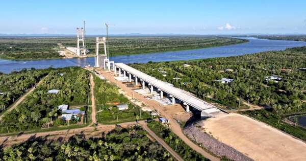 La Nación / Hito de integración de América del Sur: puente de la Ruta Bioceánica está en su recta final